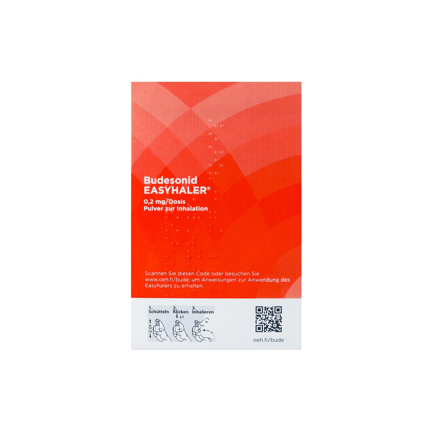 BUDESONID Easyhaler 0,2 mg/Dosis 2x200 ED P.z.Inh.