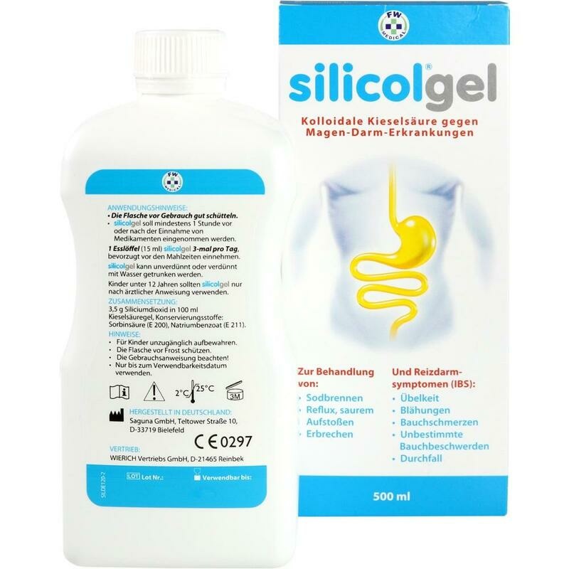 SILICOLGEL gegen Magen-Darm-Erkrankungen