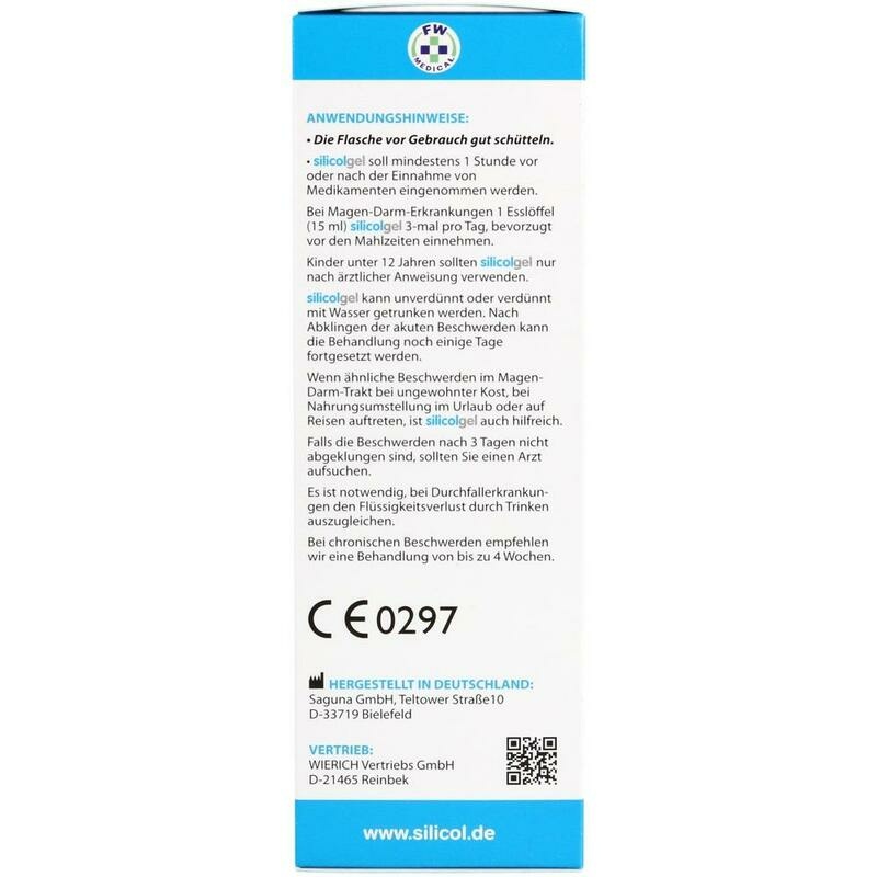 SILICOLGEL gegen Magen-Darm-Erkrankungen