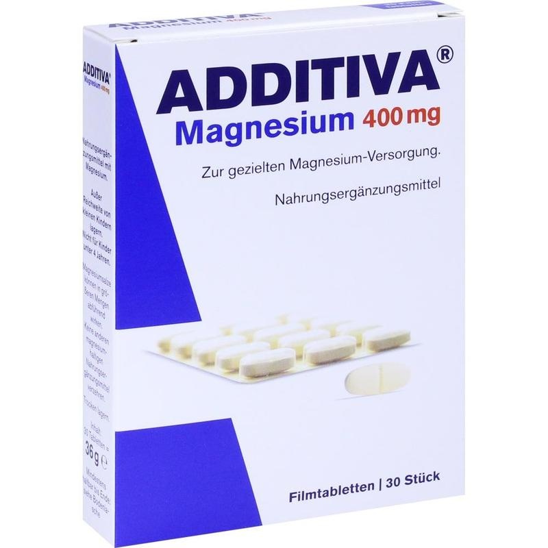 ADDITIVA Magnesium 400 mg Filmtabletten