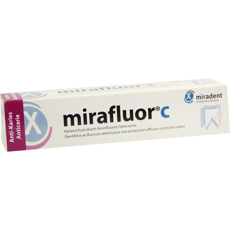 MIRADENT Zahncreme mirafluor C