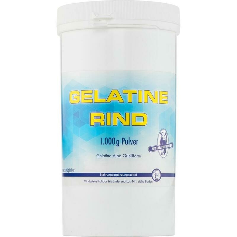 GELATINE RIND Pulver Beutel