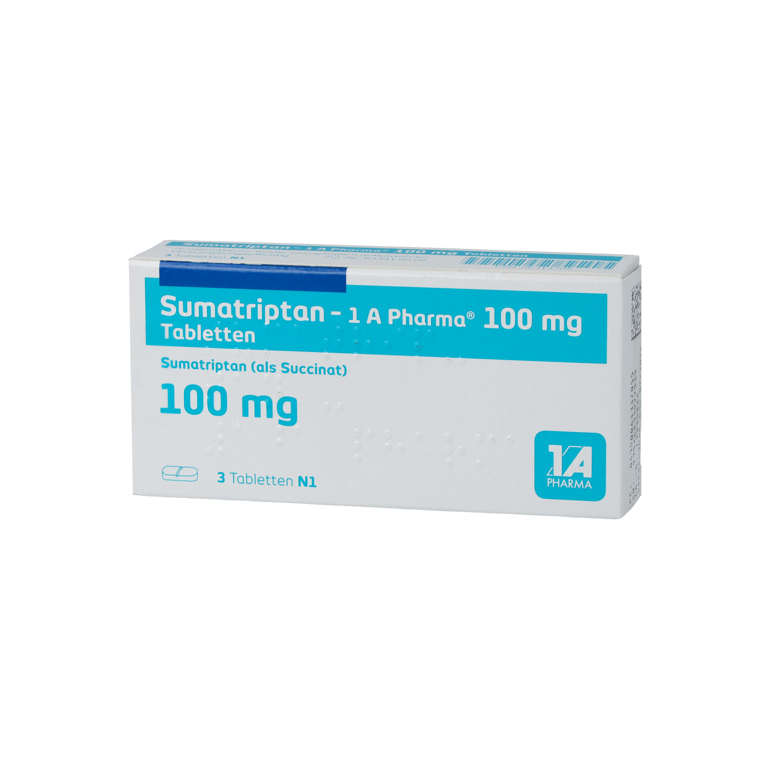 SUMATRIPTAN-1A Pharma 100 mg Tabletten