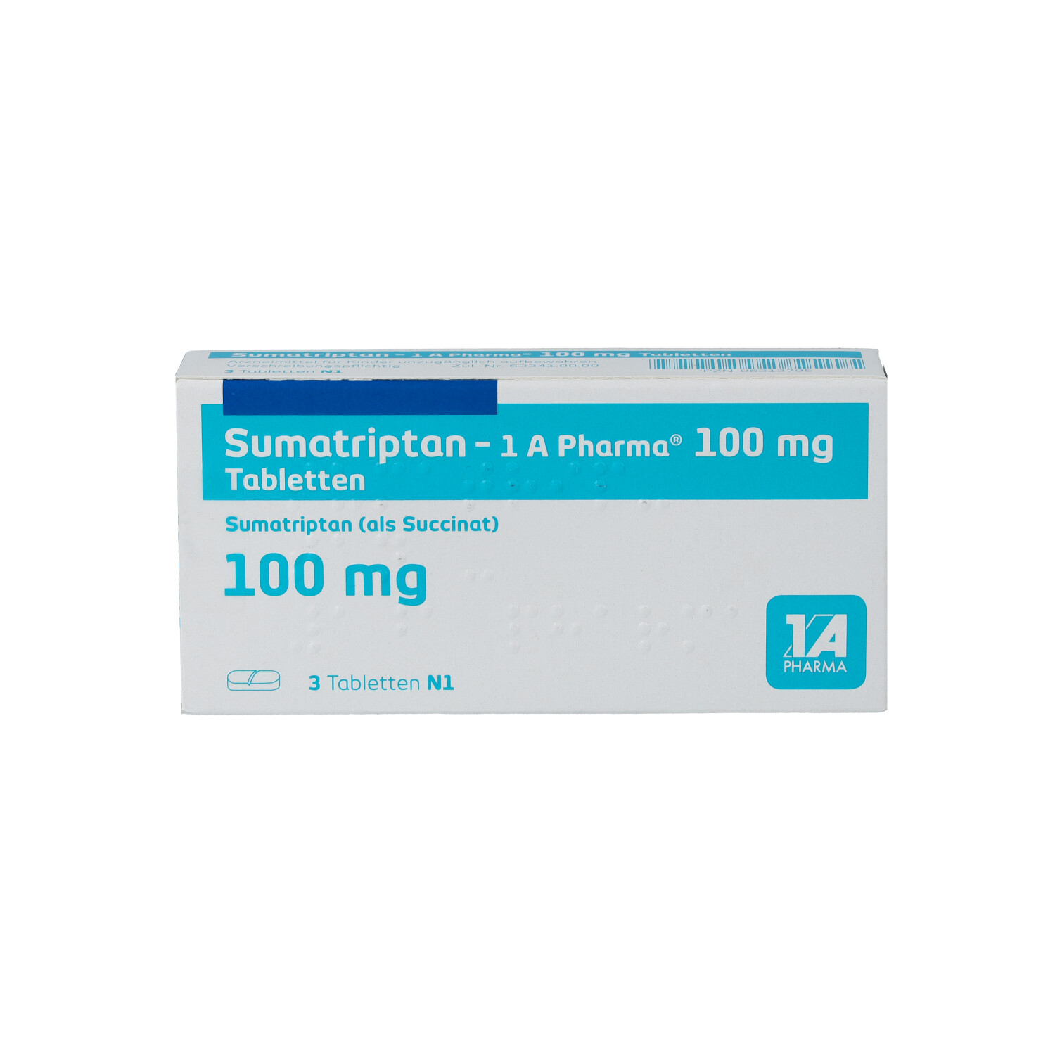 SUMATRIPTAN-1A Pharma 100 mg Tabletten