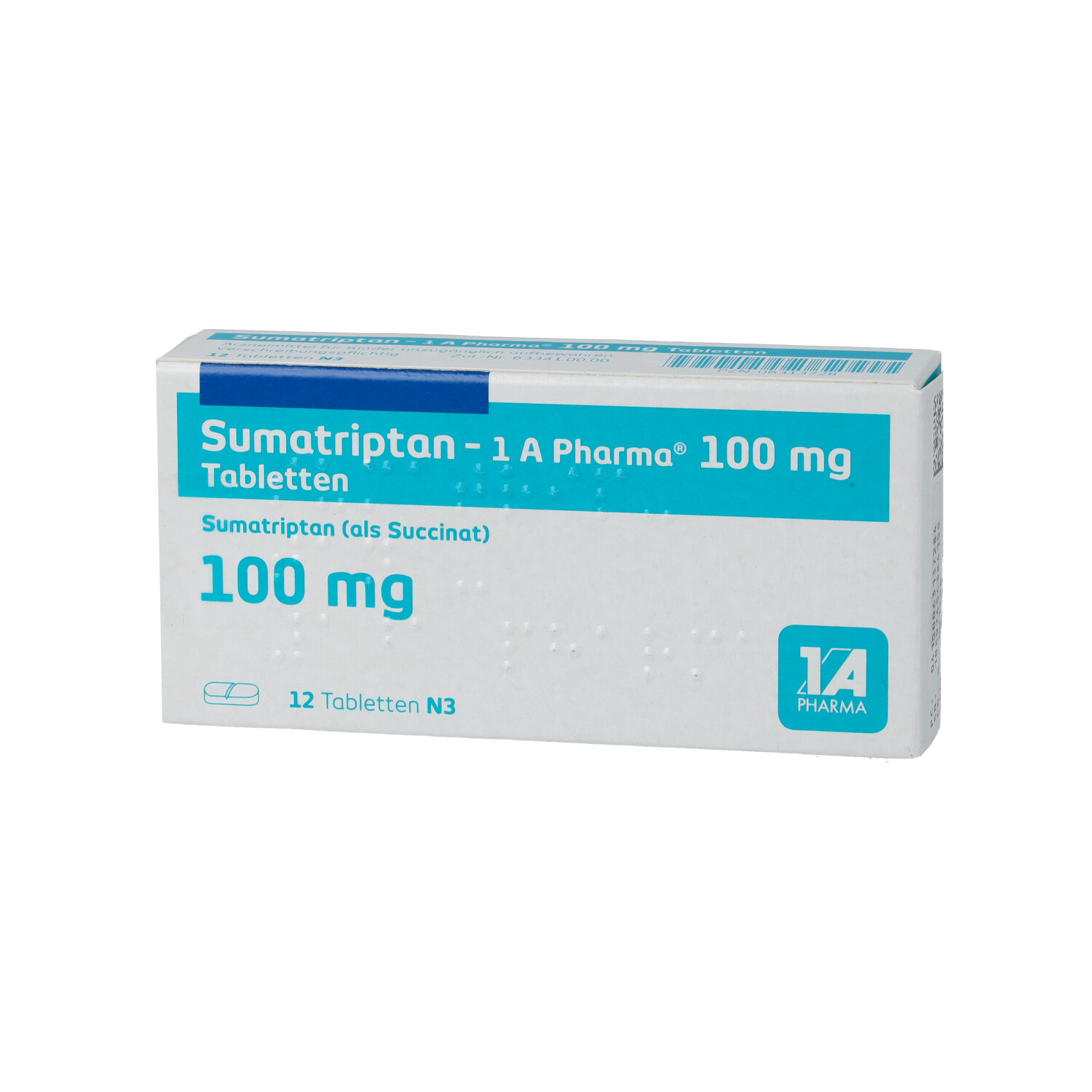 SUMATRIPTAN-1A Pharma 100 mg Tabletten