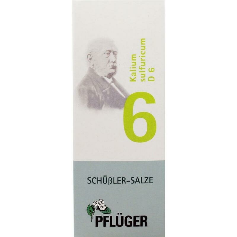 BIOCHEMIE Pflüger 6 Kalium sulfuricum D 6 Tabl.