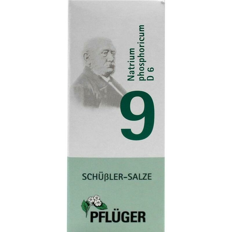 BIOCHEMIE Pflüger 9 Natrium phosphoricum D 6 Tabl.