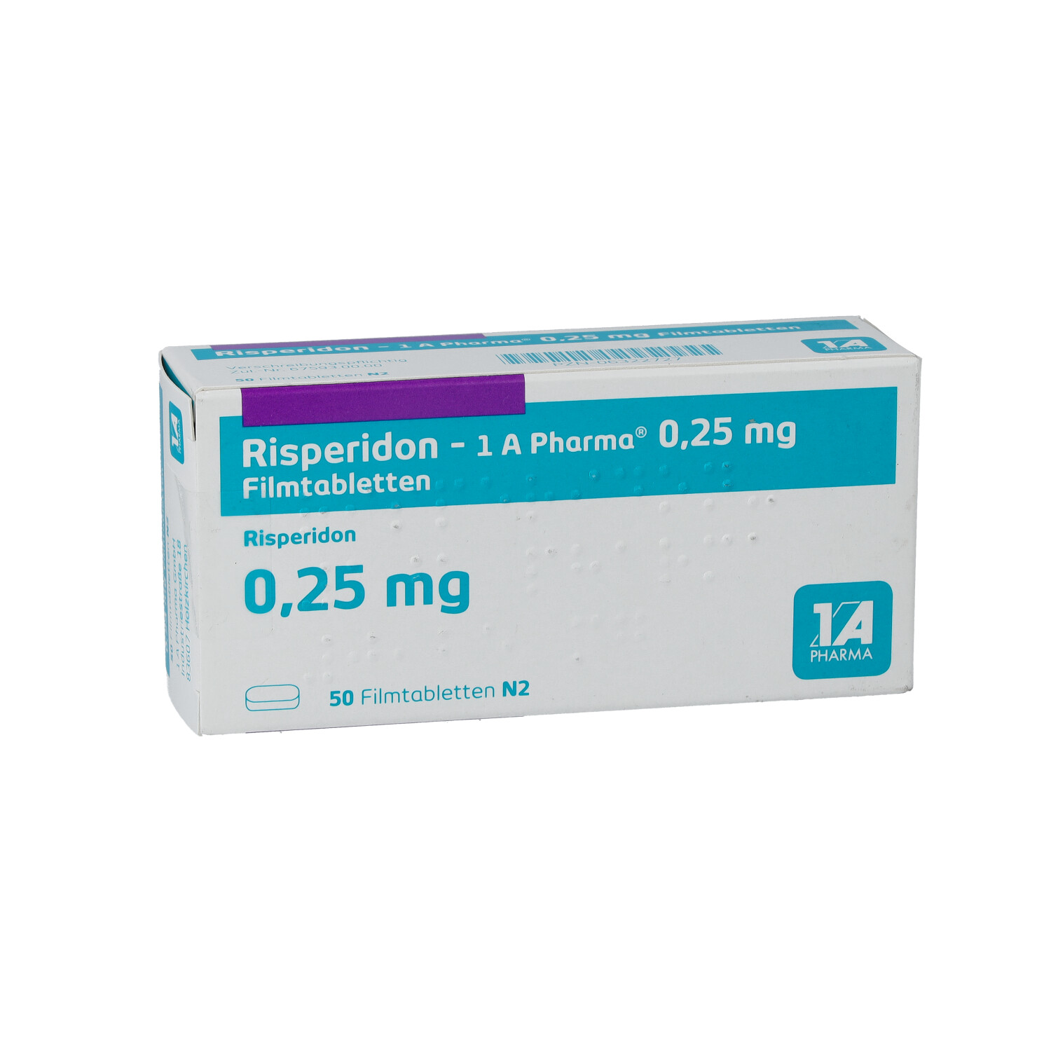 RISPERIDON-1A Pharma 0,25 mg Filmtabletten