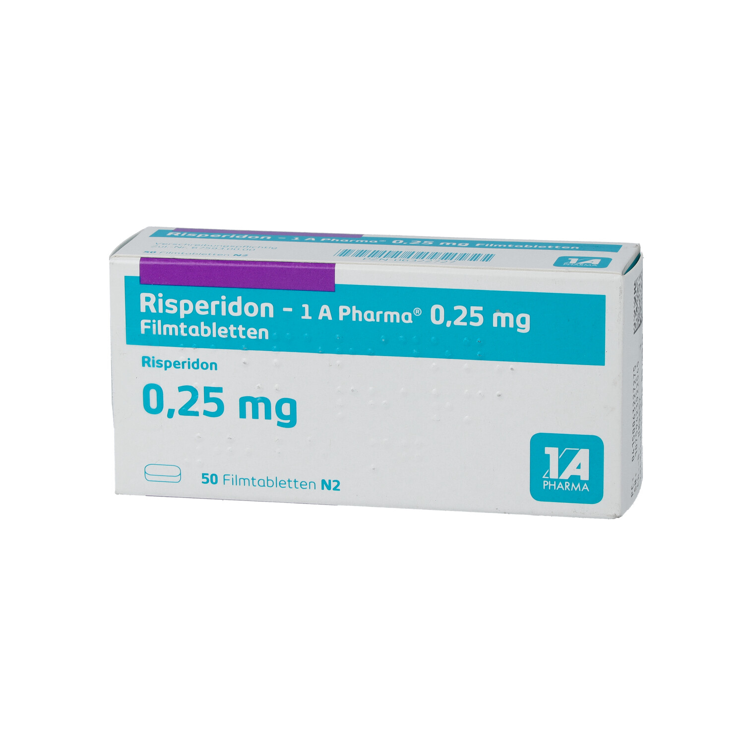 RISPERIDON-1A Pharma 0,25 mg Filmtabletten