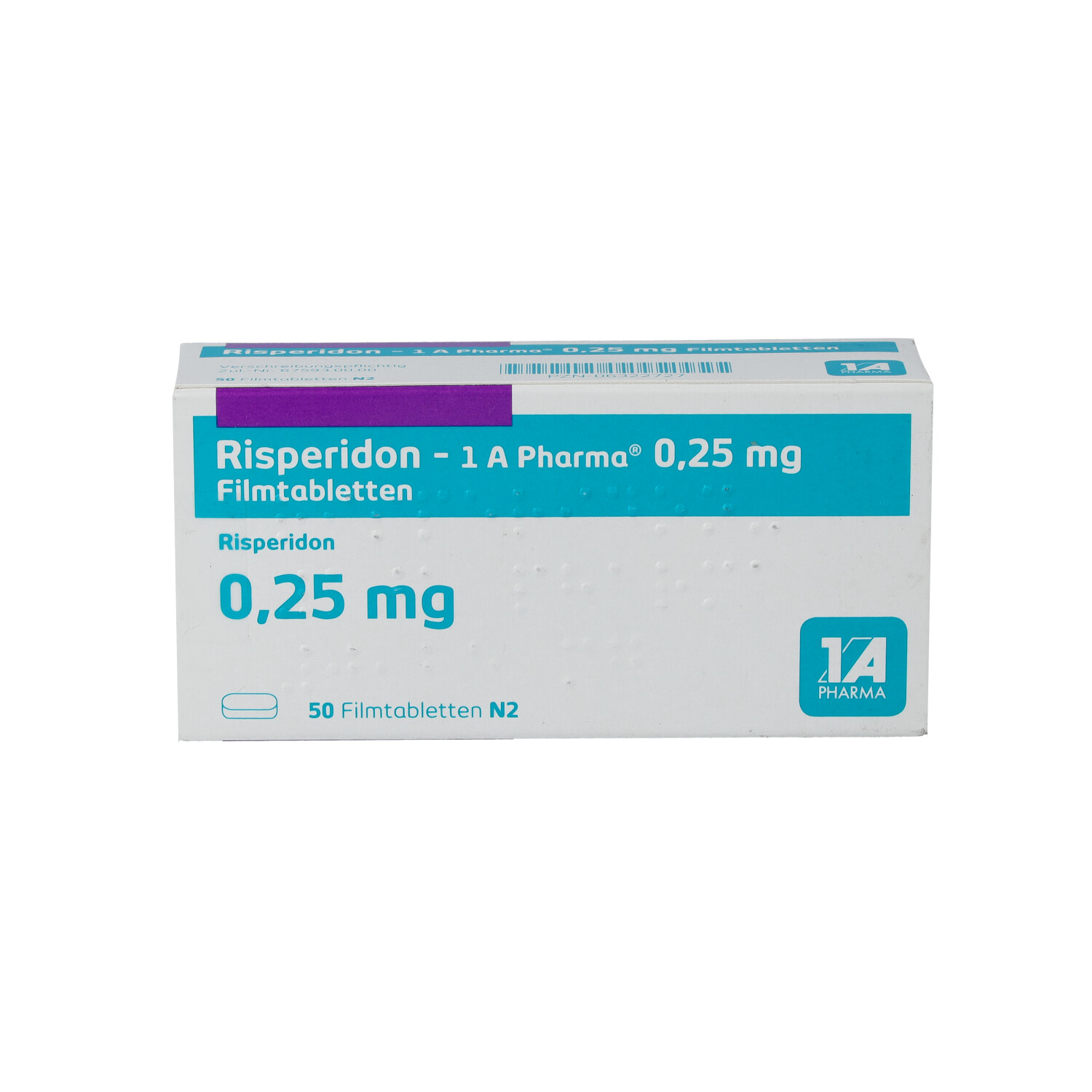 RISPERIDON-1A Pharma 0,25 mg Filmtabletten