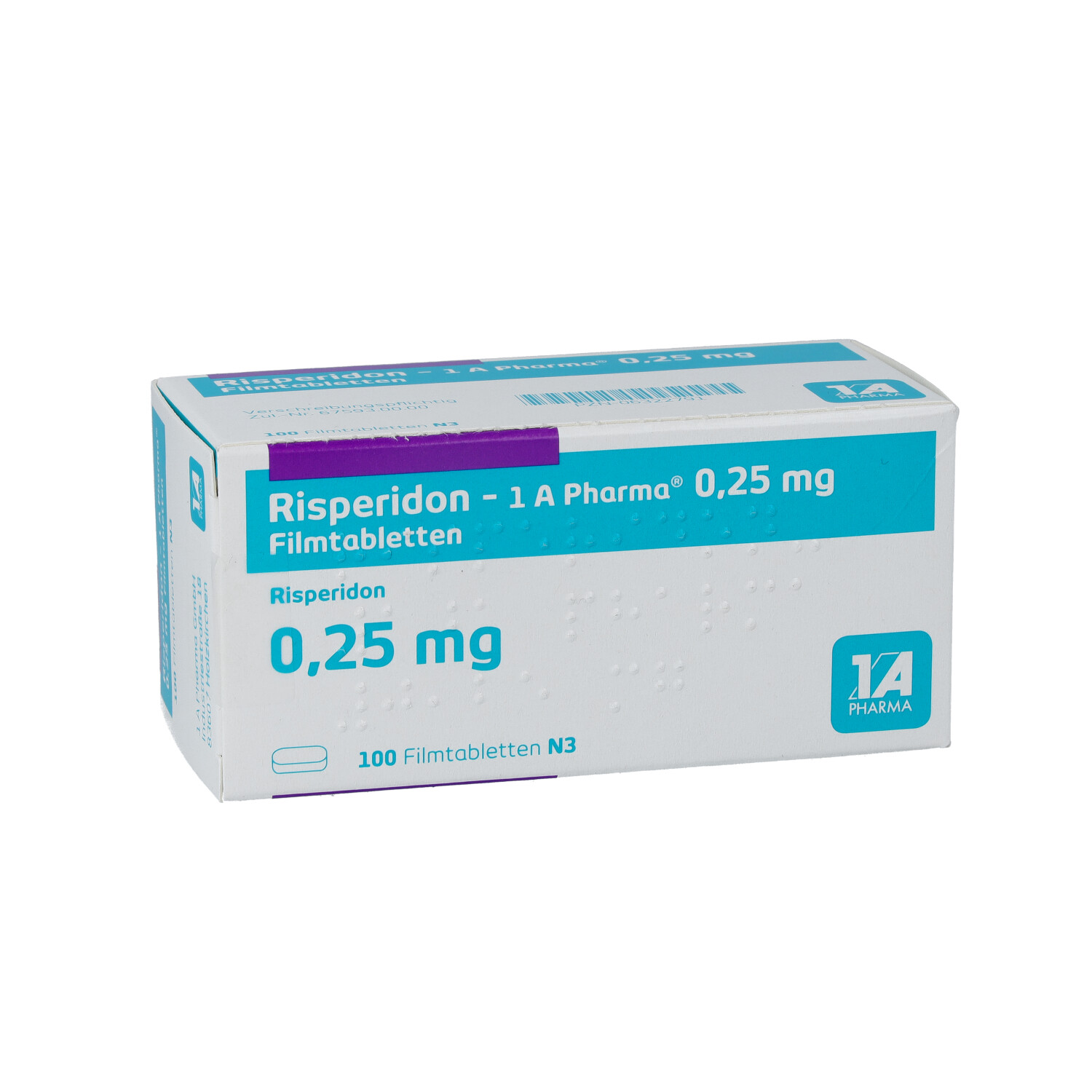 RISPERIDON-1A Pharma 0,25 mg Filmtabletten