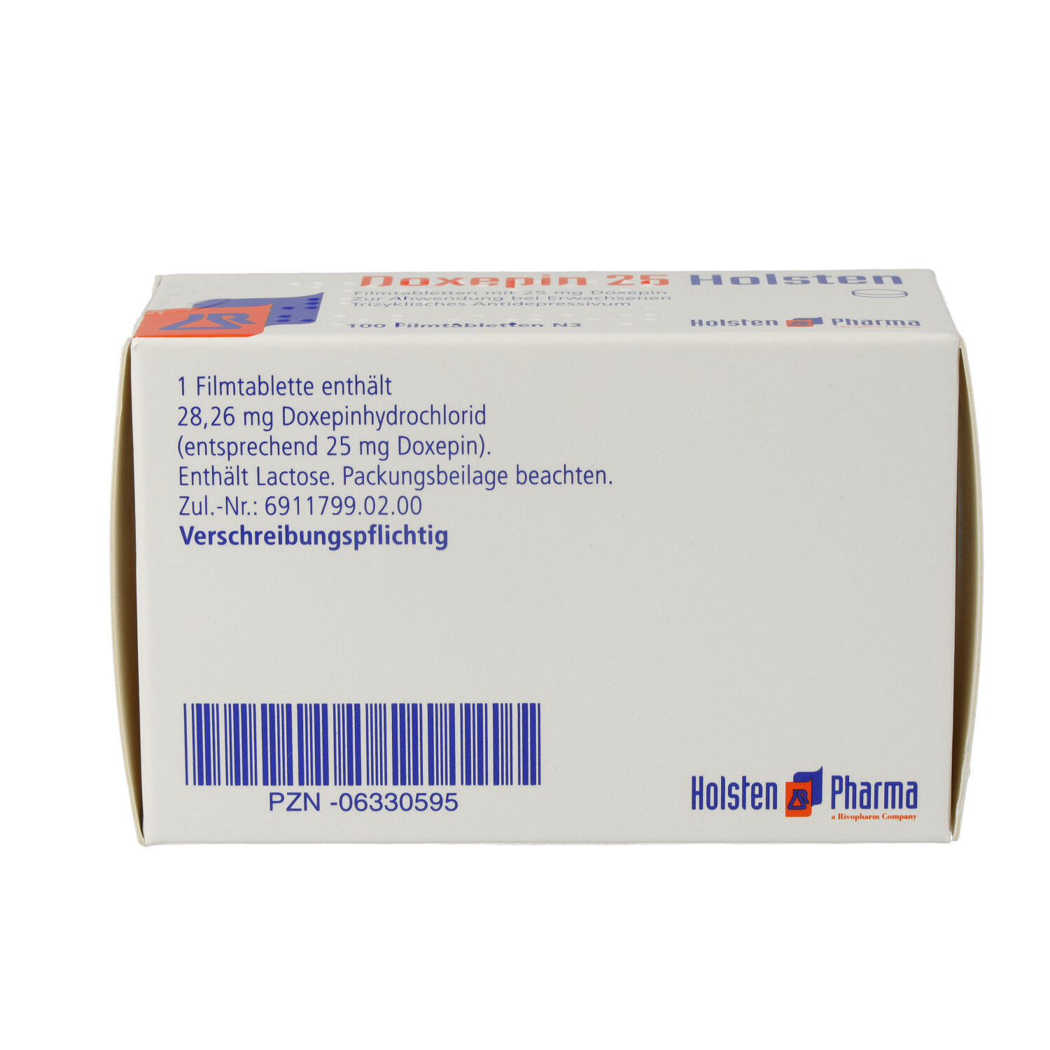 DOXEPIN 25 Holsten Filmtabletten