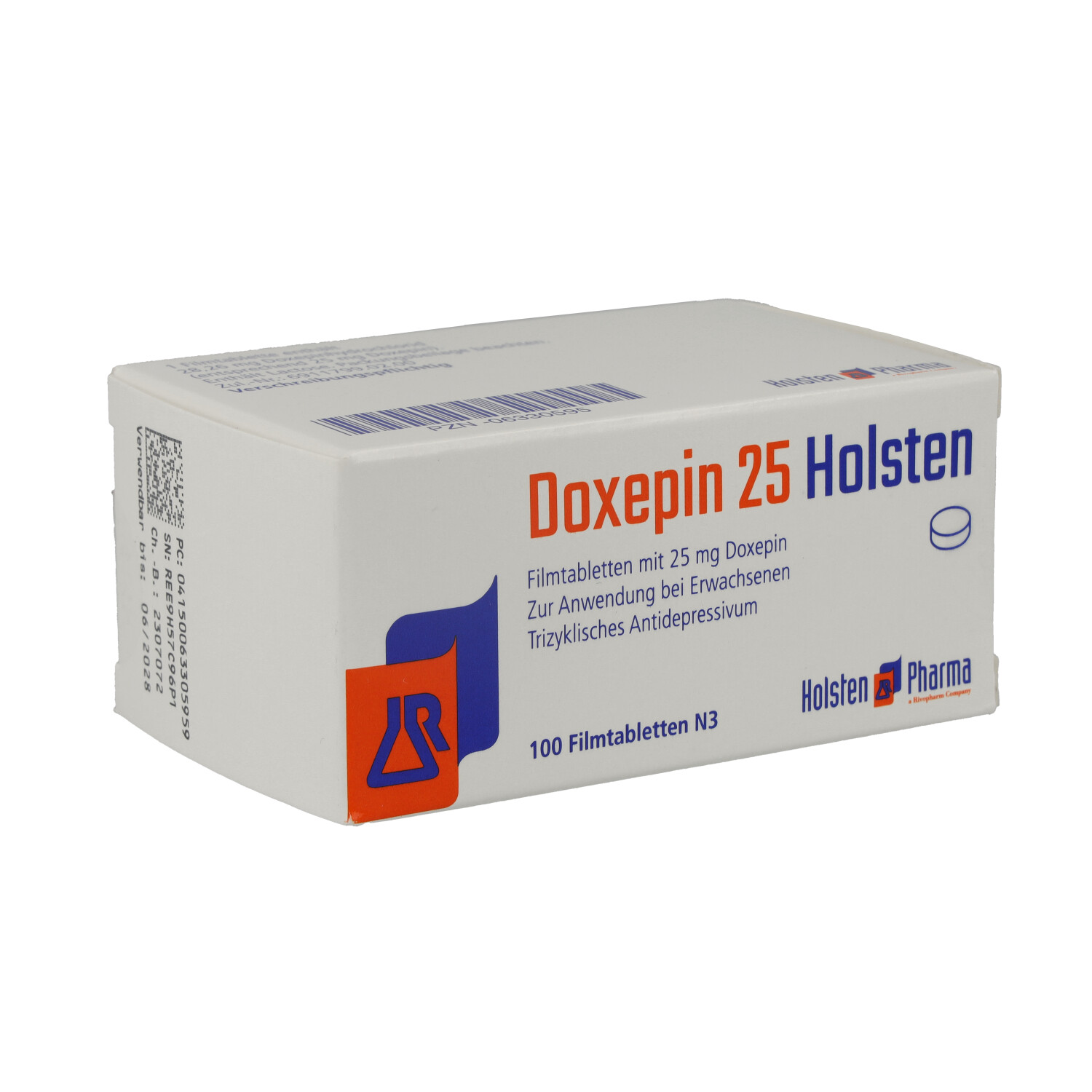 DOXEPIN 25 Holsten Filmtabletten