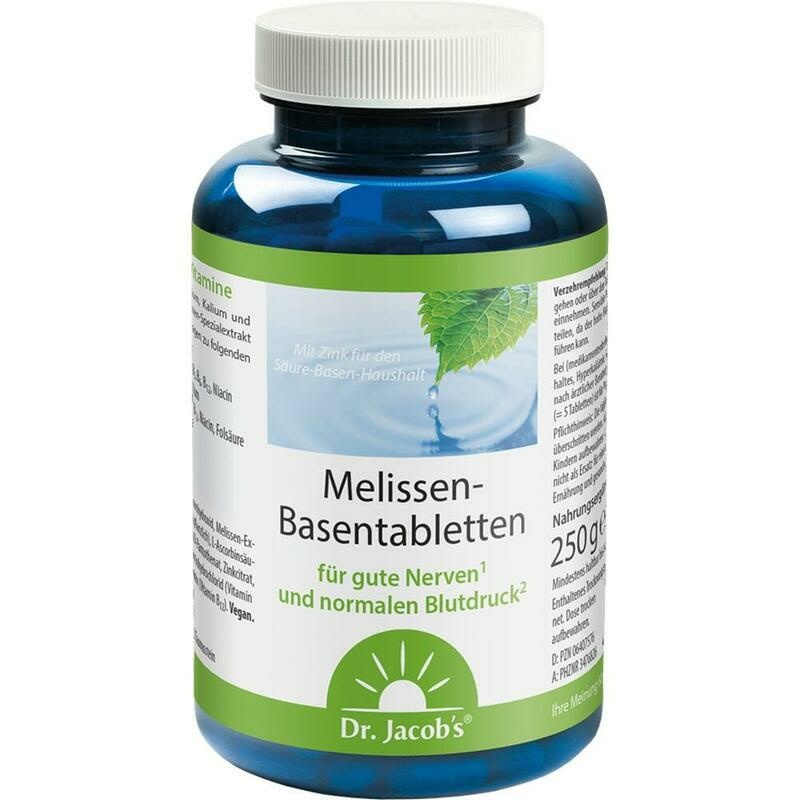 MELISSEN BASENTABLETTEN Dr.Jacob's