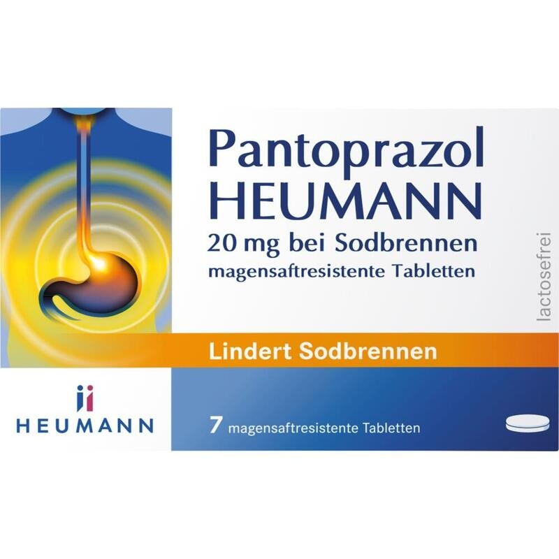 PANTOPRAZOL Heumann 20 mg b.Sodbrennen msr.Tabl.