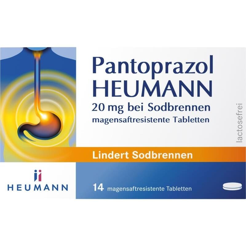 PANTOPRAZOL Heumann 20 mg b.Sodbrennen msr.Tabl.