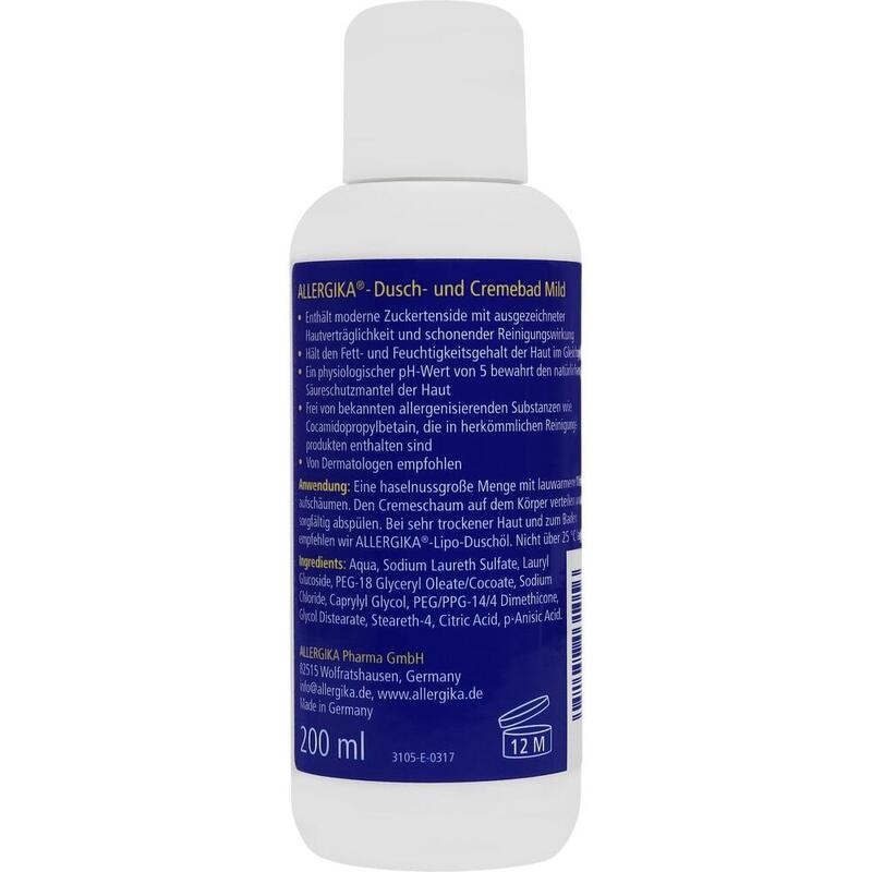ALLERGIKA Dusch- und Cremebad mild