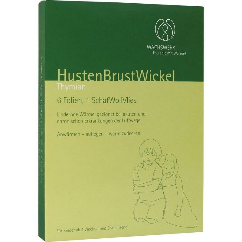 HUSTEN BRUST Wickel Thymian Wachswerk