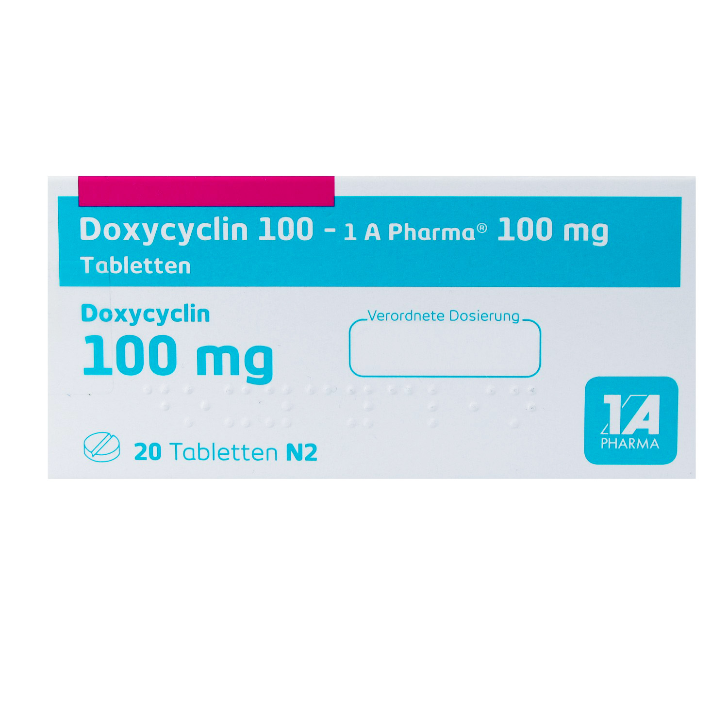 DOXYCYCLIN 100-1A Pharma Tabletten