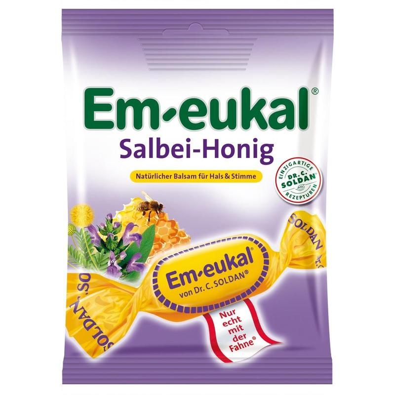 EM-EUKAL Bonbons Salbei Honig zuckerhaltig