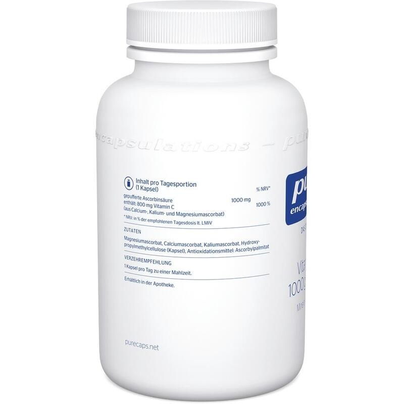 PURE ENCAPSULATIONS Vitamin C 1000 gepuffert Kaps.
