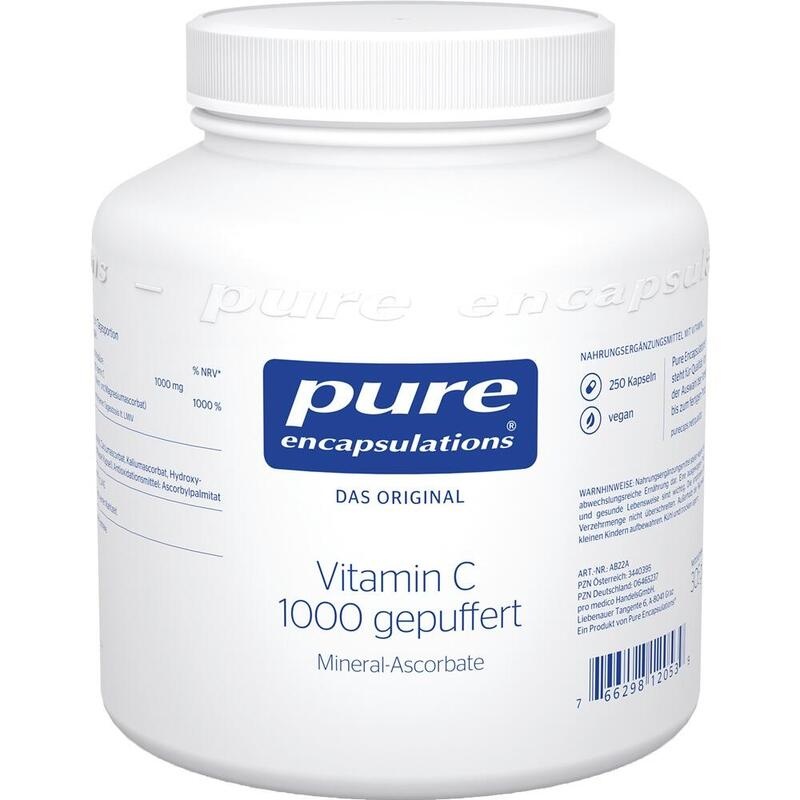 PURE ENCAPSULATIONS Vitamin C 1000 gepuffert Kaps.