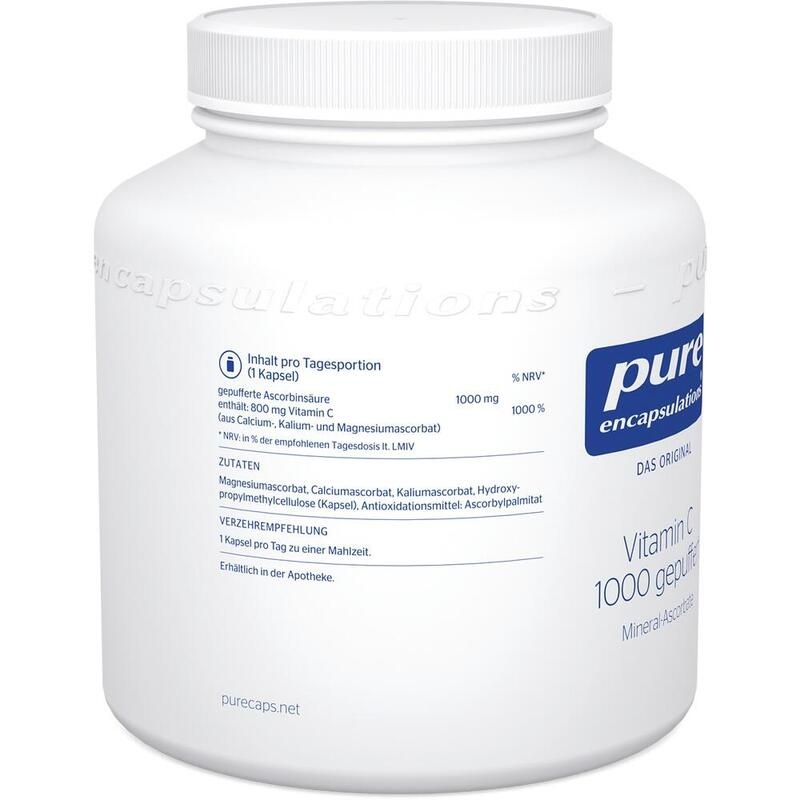 PURE ENCAPSULATIONS Vitamin C 1000 gepuffert Kaps.