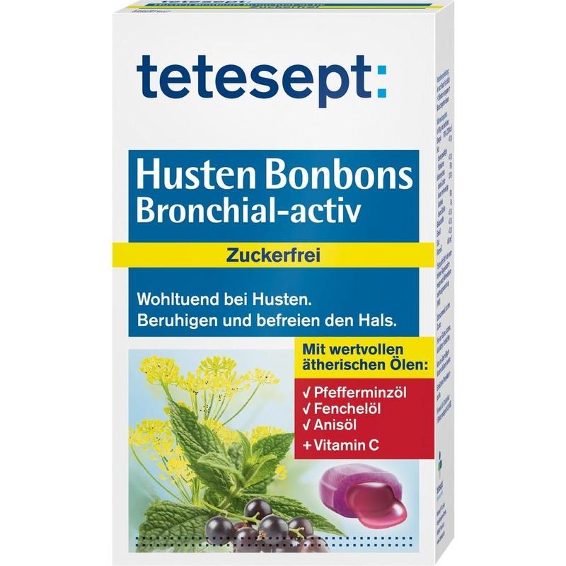 TETESEPT Husten Bonbons Bronchial-activ zuckerfrei