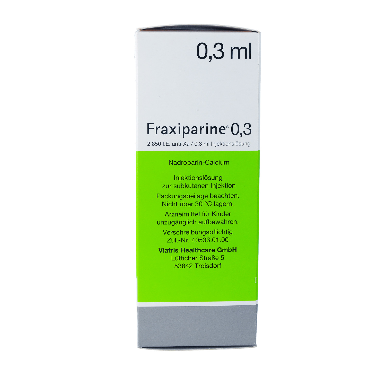 FRAXIPARINE 0,3 ml Injektionslösung i.e.Fertigspr.