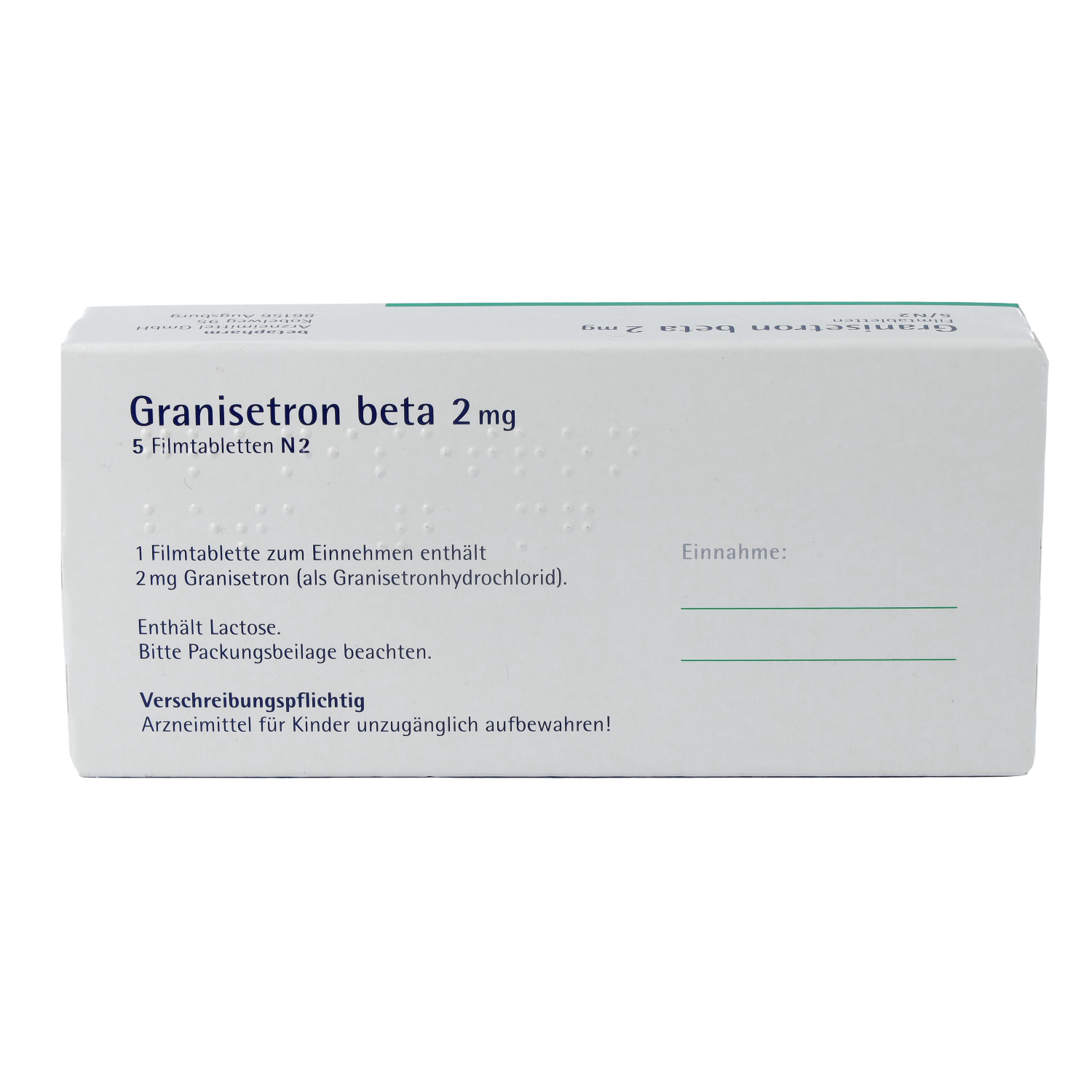 GRANISETRON beta 2 mg Filmtabletten
