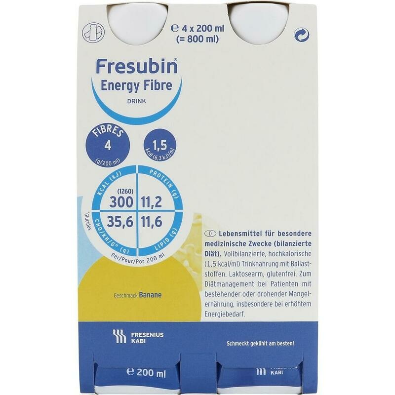 FRESUBIN ENERGY Fibre DRINK Banane Trinkflasche