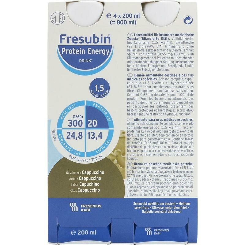 FRESUBIN PROTEIN Energy DRINK Cappuccino Trinkfl.