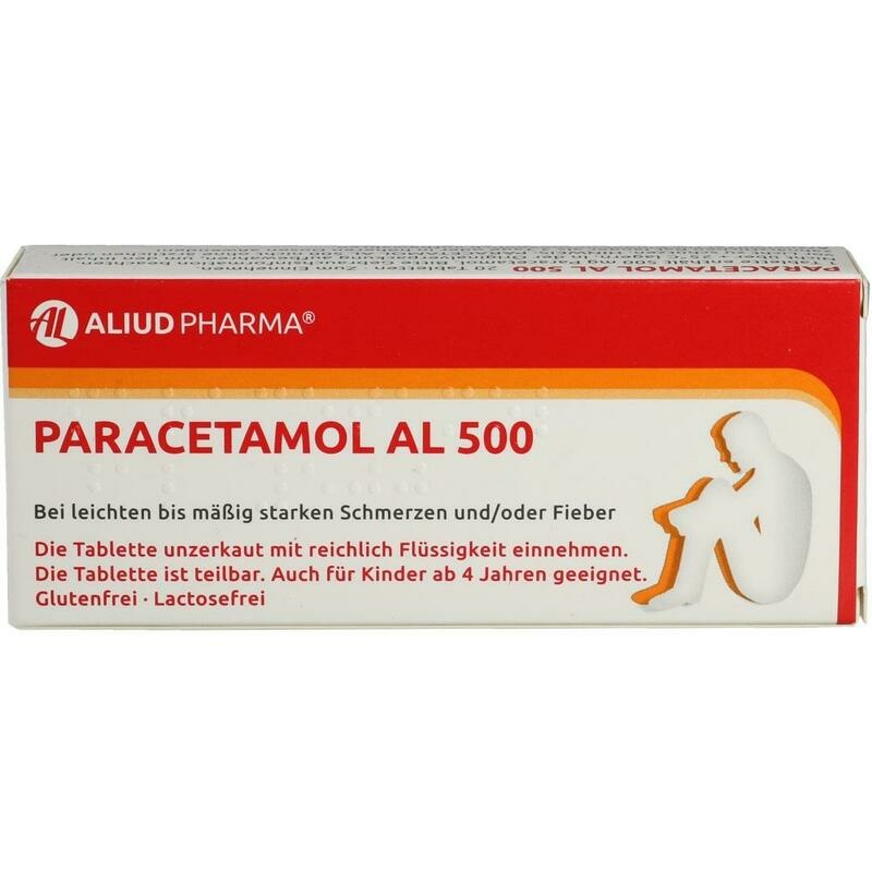 PARACETAMOL AL 500 Tabletten