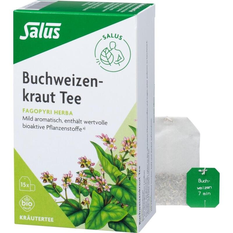 BUCHWEIZENKRAUT Tee Fagopyri herba Bio Salus Fbtl.