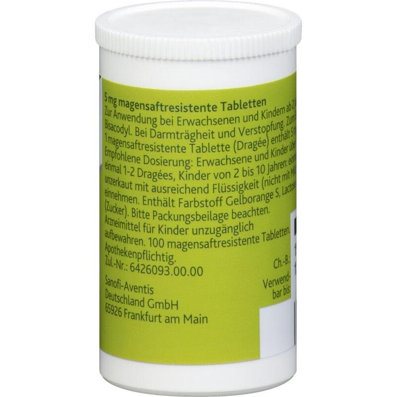 DULCOLAX Dragees magensaftresistente Tabl.Dose