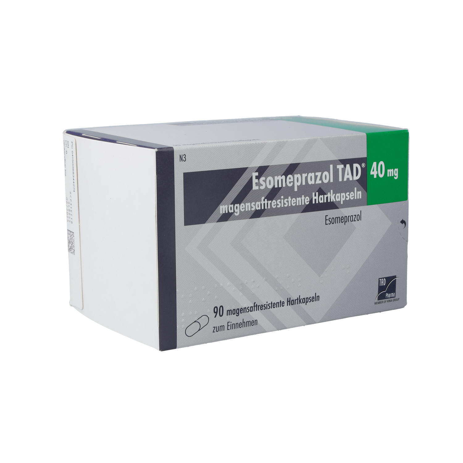 ESOMEPRAZOL TAD 40 mg magensaftresist.Hartkapseln