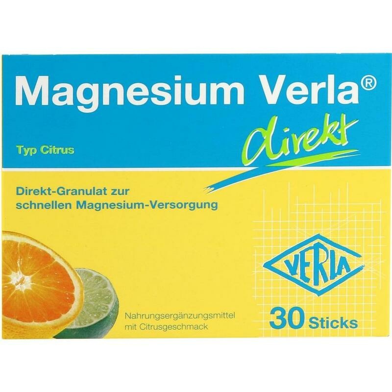 MAGNESIUM VERLA direkt Citrus Granulat