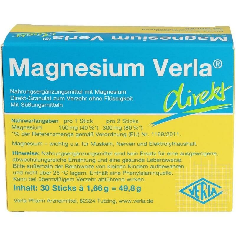 MAGNESIUM VERLA direkt Citrus Granulat