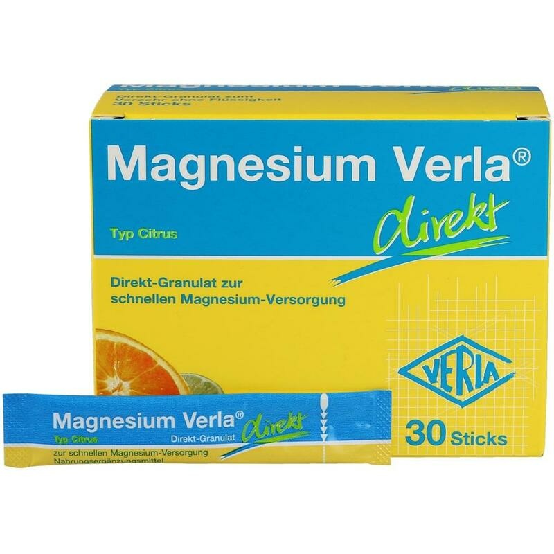 MAGNESIUM VERLA direkt Citrus Granulat