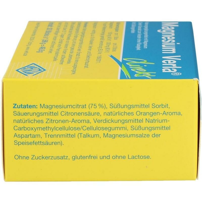 MAGNESIUM VERLA direkt Citrus Granulat