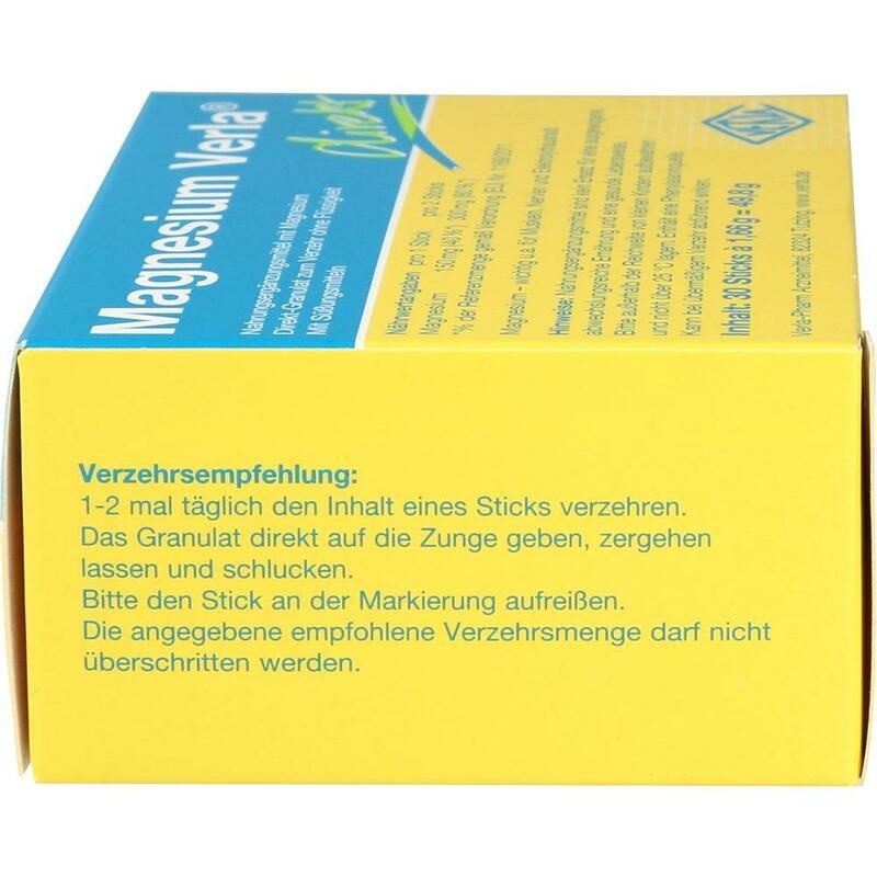 MAGNESIUM VERLA direkt Citrus Granulat