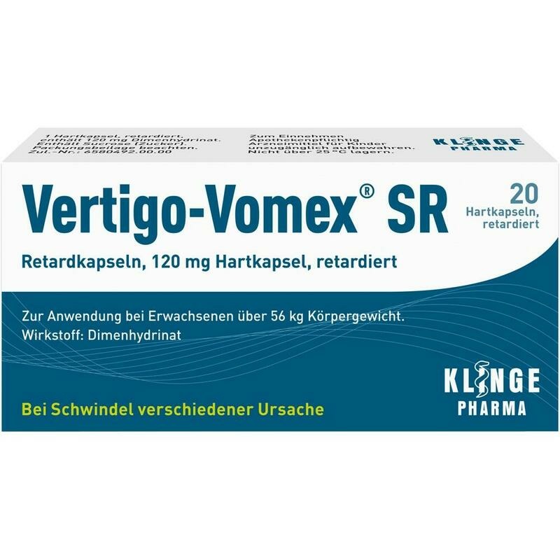 VERTIGO-VOMEX SR Retardkapseln