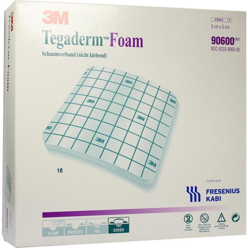 TEGADERM Foam n.klebend FK 5x5 cm 90600