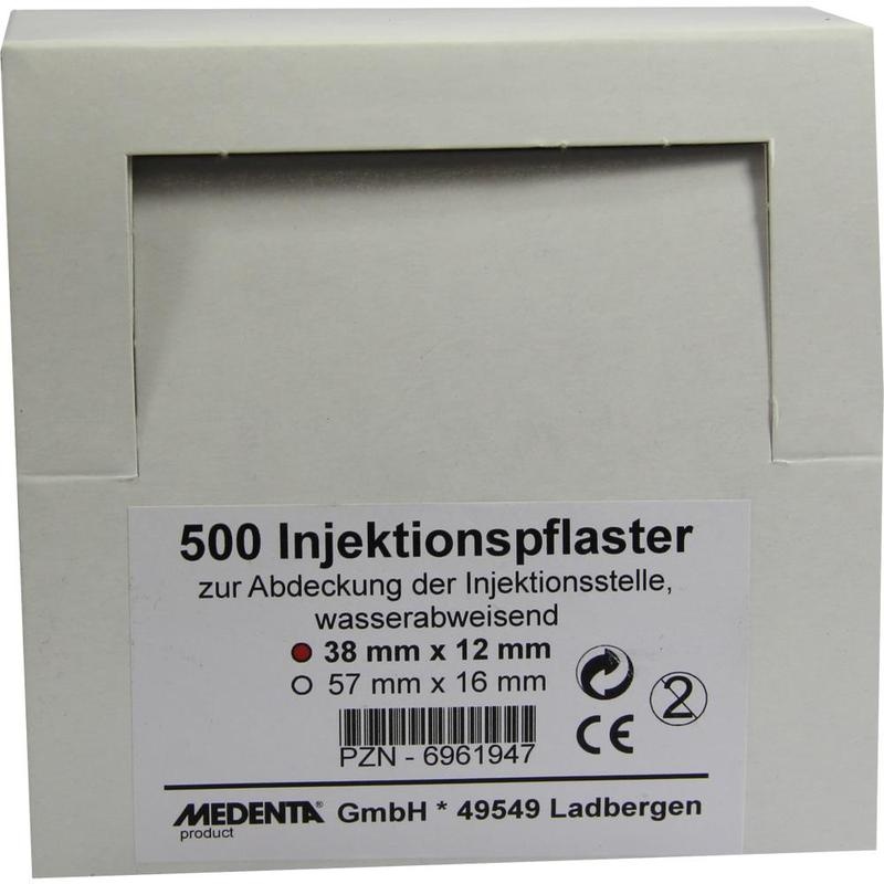 INJEKTIONSPFLASTER 1,2x3,8 cm