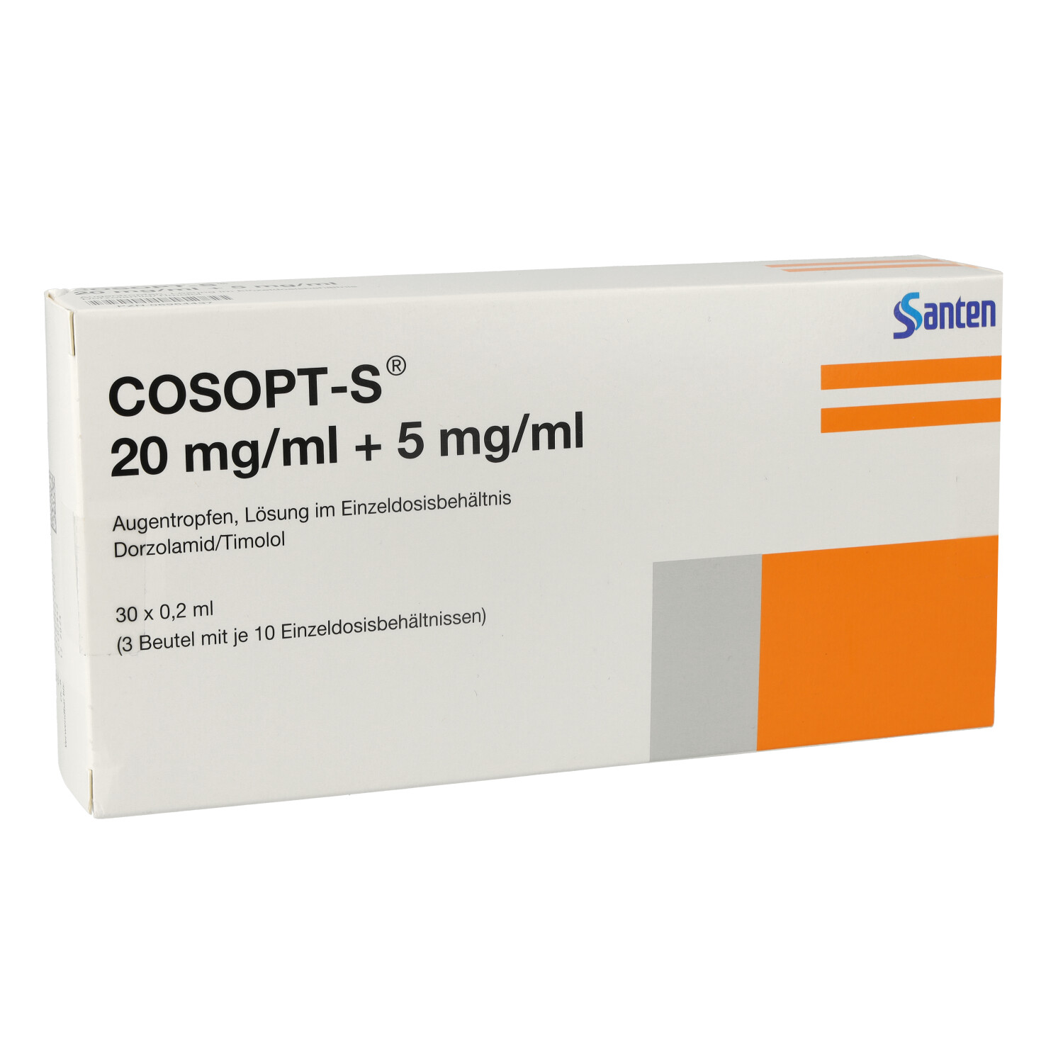 COSOPT-S 20 mg/ml+5 mg/ml Augentr.i.Einzeldosisbe.