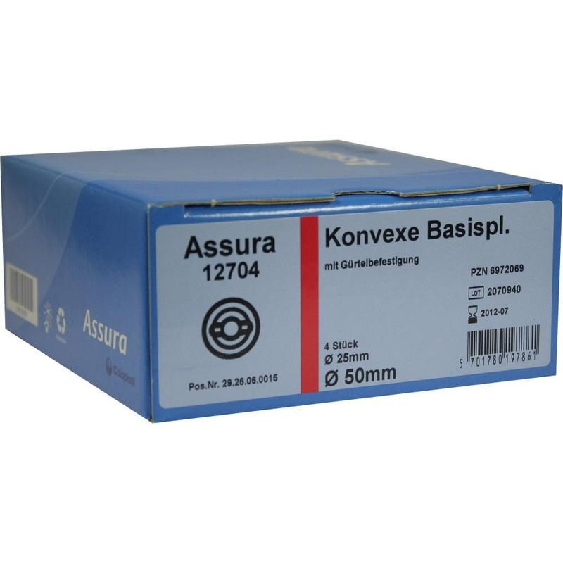 ASSURA Basisp.konvex RR50 25mm m.Gürtelb.