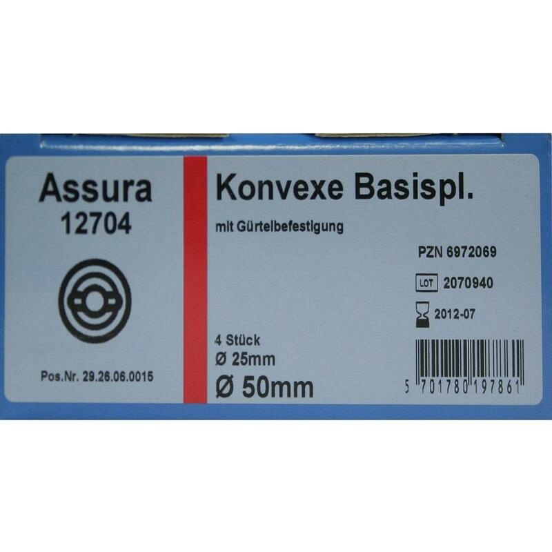 ASSURA Basisp.konvex RR50 25mm m.Gürtelb.