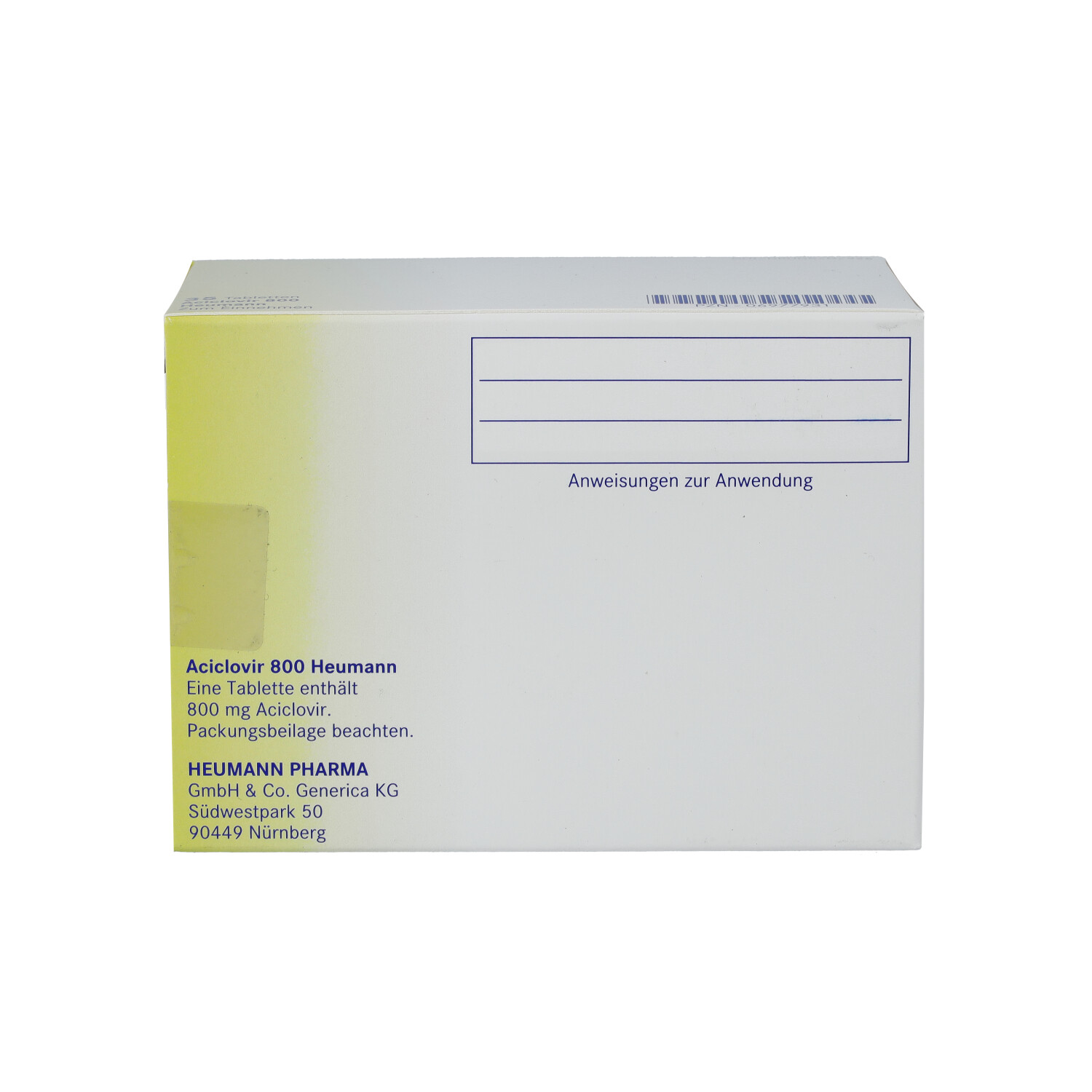 ACICLOVIR 800 Heumann Tabletten