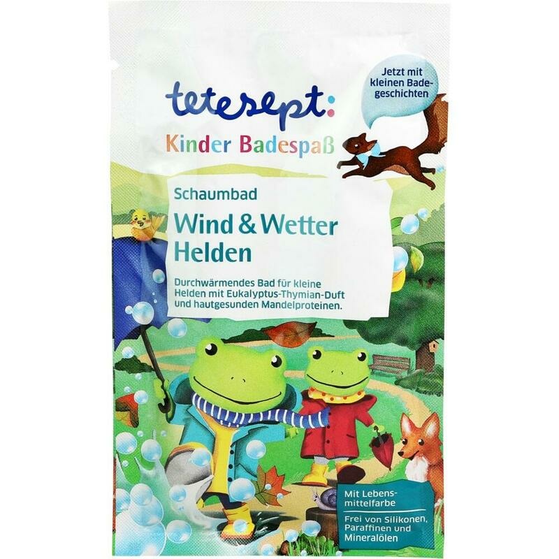 TETESEPT Kinder Badespaß Schaumb.Wind+Wetter Held.