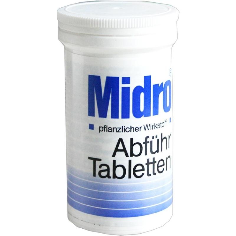 MIDRO Abführ Tabletten